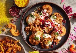 Aloo Tikka Choley Chat — Saturday and Sunday special at Mint Leaf Indian Bistro, Salem Oregon